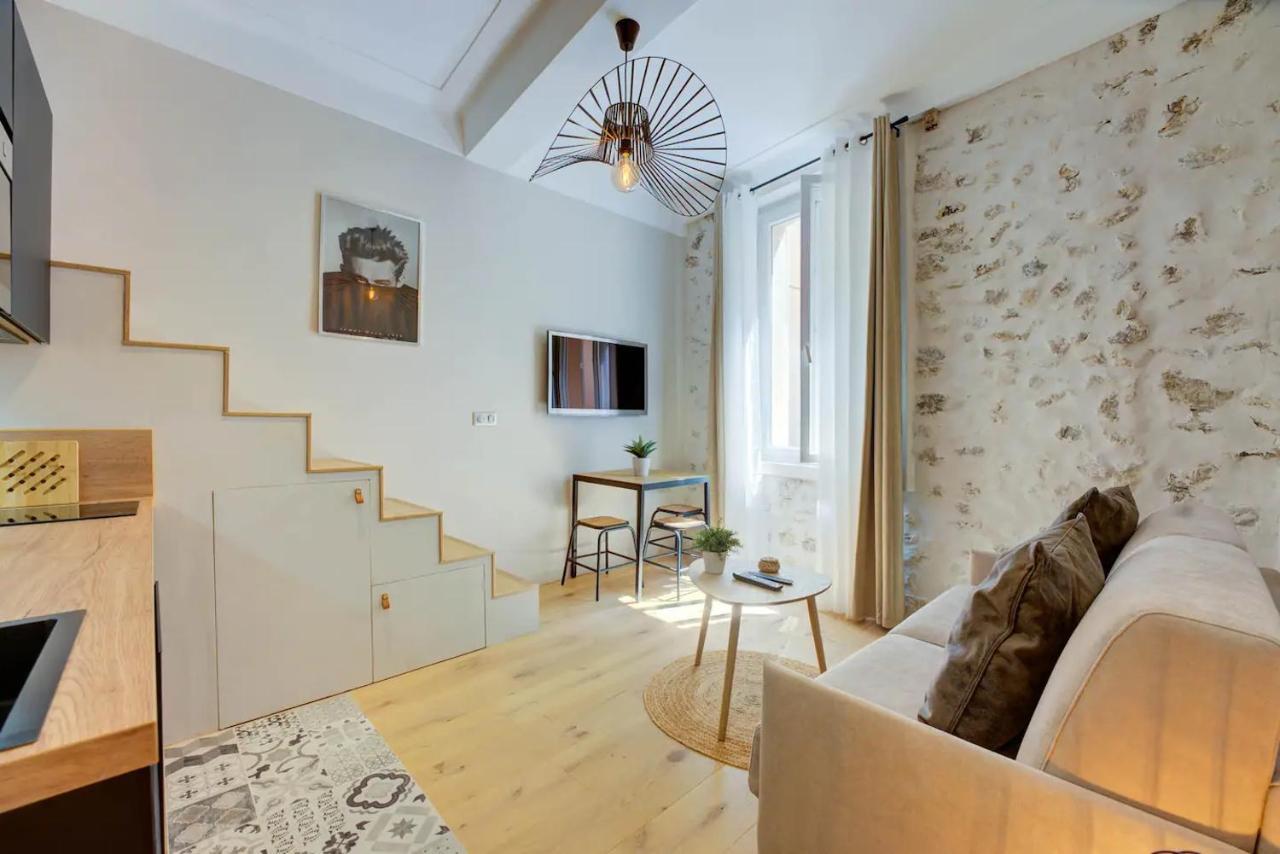 Duplex Studio Apt Mezzanine Near Shops & Cafes Антиб Экстерьер фото