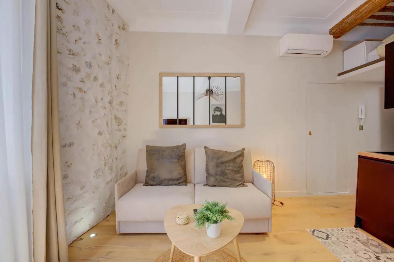 Duplex Studio Apt Mezzanine Near Shops & Cafes Антиб Экстерьер фото